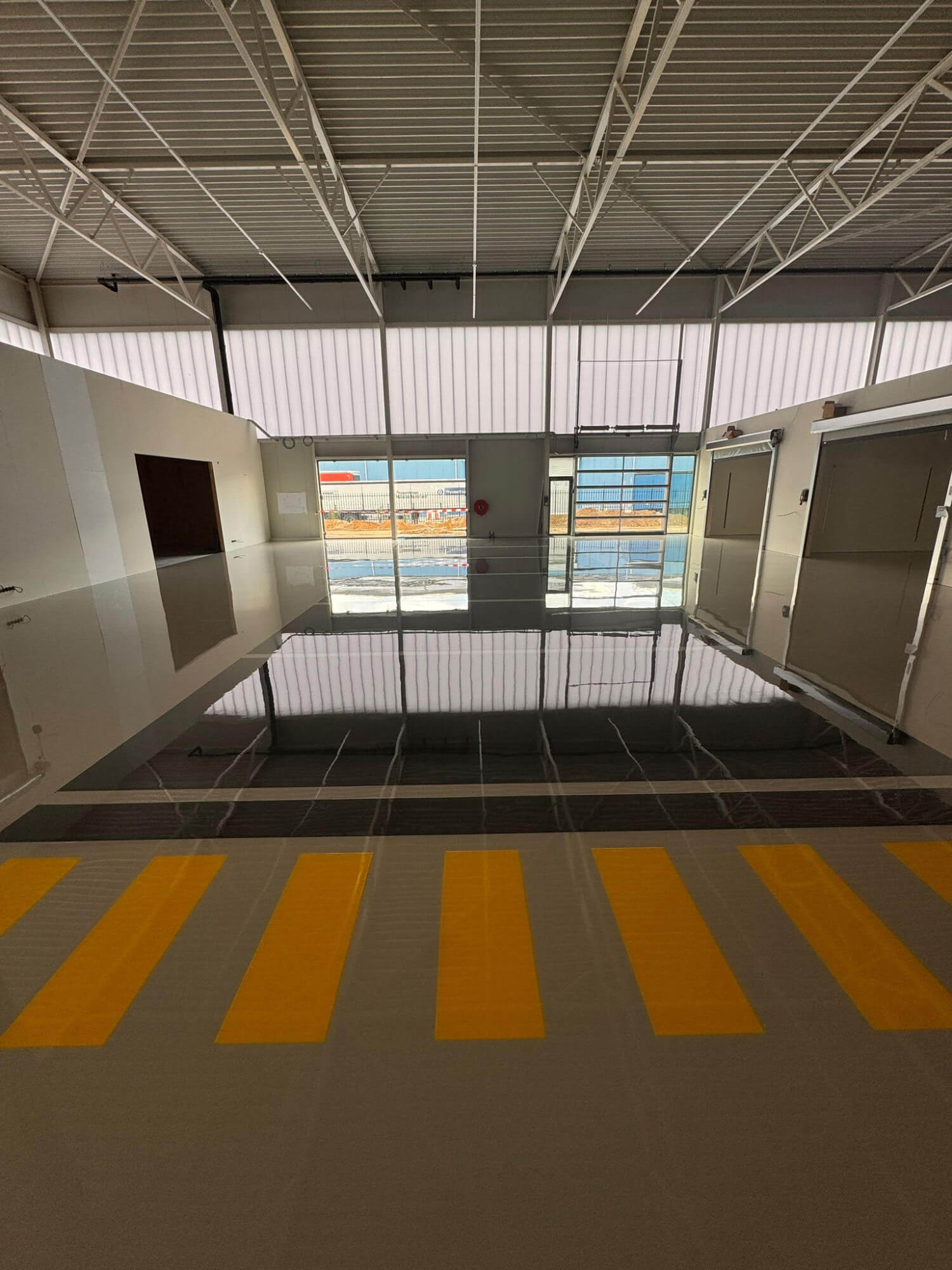 belog, verzorgde parkeer garage